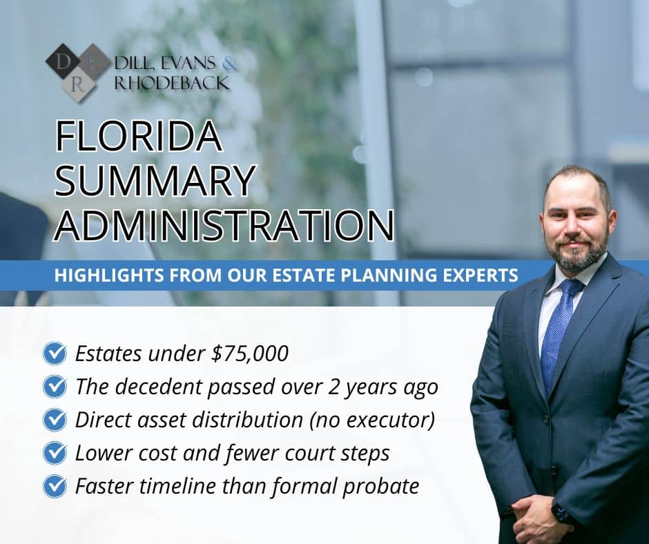 Understanding Summary Administration in Florida Probate